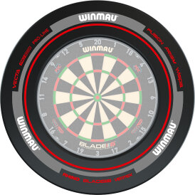 Winmau Dartboard Surround / Dart Catchring Advance Black & Red