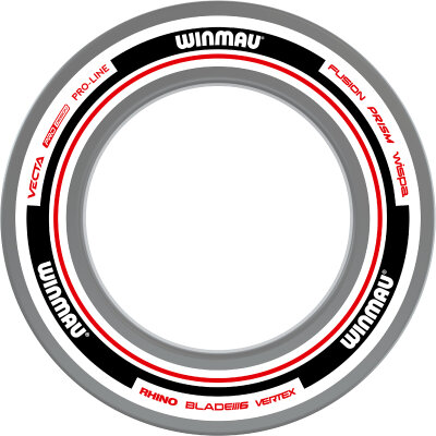 Winmau Dartboard Surround / Dart Catchring Advance White & Red