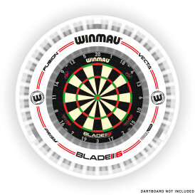 Winmau Plasma Ice Dartboard Surround Light & Pro-Line Original White Surround Bundle