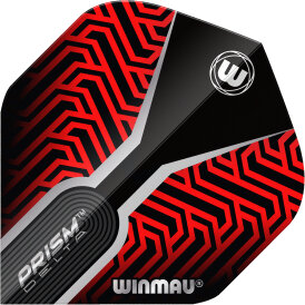 Winmau Prism Delta Kairos Dart Flight Dartflight Design 2024 Rot 6915-286