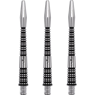 Winmau Triad RX Aluminium Dart Shaft Dartshaft aerodynamische Profilierung M Mittel Schwarz