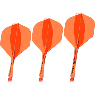 Winmau Dart Fusion Flight- Schaftsystem in verschiedenen Flightformen/Shapes, L�ngen und Farben