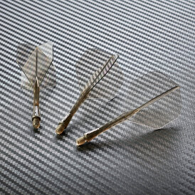 Winmau Dart Fusion Flight- Schaftsystem Nr.2 S Kurz Grau