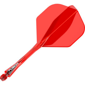 Winmau Dart Fusion Flight- Schaftsystem Nr.2 S Kurz Rot