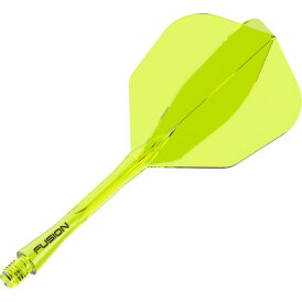 Winmau Dart Fusion Flight- Schaftsystem Nr.6 S Kurz Neon Gelb