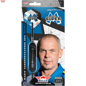BULLS NL Steel Darts Mario Vandenbogaerde Black E2 Edition 2 90% Tungsten Steeltip Darts Steeldart