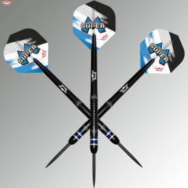 BULLS NL Steel Darts Mario Vandenbogaerde Black E2 Edition 2 90% Tungsten Steeltip Darts Steeldart 22 g