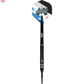 BULLS NL Soft Darts Mario Vandenbogaerde Black E2 Edition 2 90% Tungsten Softtip Darts Softdart 20 g
