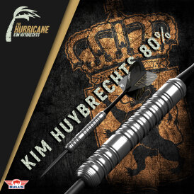 BULLS NL Steel Darts Kim Huybrechts 80% The Hurricane Steeltip Darts Steeldart