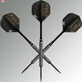 BULLS NL Steel Darts Kim Huybrechts 80% The Hurricane Steeltip Darts Steeldart