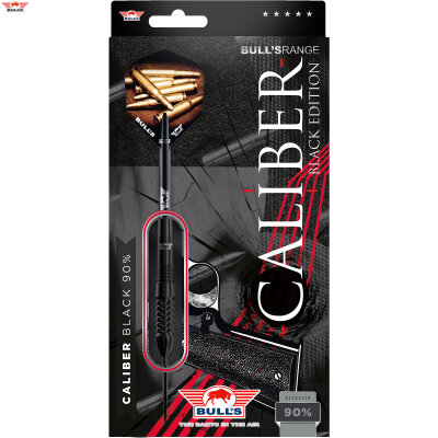 BULLS NL Steel Darts Caliber Black 90% Tungsten Steeltip Darts Steeldart