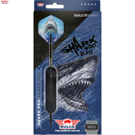 BULLS NL Soft Darts Shark Pro Black 90% Tungsten Softtip Darts Softdart 20 g