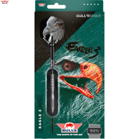 BULLS NL Steel Darts Eagle 3 90% Tungsten Steeltip Darts Steeldart