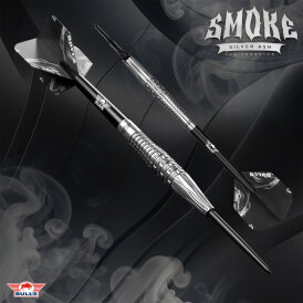 BULLS NL Soft Darts Smoke Silver Ash 90% Tungsten Softtip Darts Softdart 20 g