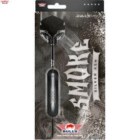 BULLS NL Steel Darts Smoke Silver Ash 90% Tungsten Steeltip Darts Steeldart 23 g