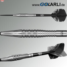 BULLS NL Steel Darts Smoke Silver Ash 90% Tungsten Steeltip Darts Steeldart 25 g