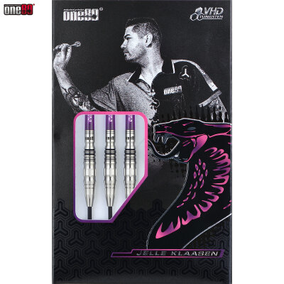 one80 Steel Dart Jelle Klaasen The Cobra V2 VHD 90% Tungsten Steeltip Dart Steeldart