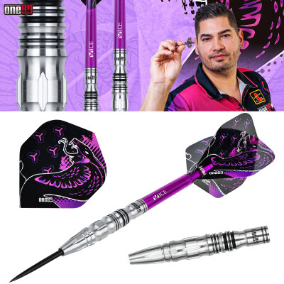 one80 Steel Dart Jelle Klaasen The Cobra V2 VHD 90% Tungsten Steeltip Dart Steeldart
