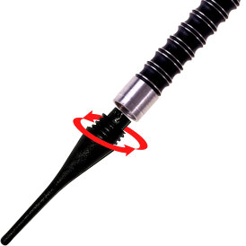 Karella PRO-TIP Pixel Tip Softdart Spitze Soft Tip 1/4 BSF Schwarz