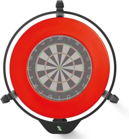 Scolia Home 2 Set Electronic Score System Scolia Home 2 Neue Version 2.3 inkl. Lichtring & Karella Dartboard Surround
