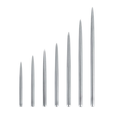 one80 Dart Steel Tip Long Taper Point Wechselspitzen Sandard Point Silber 42 mm