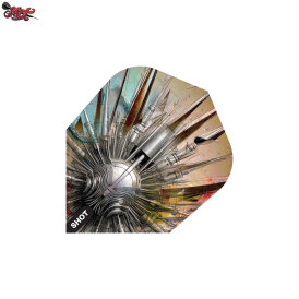Shot Dart Flights Gnarly Shredda Nr.6 Dartflights