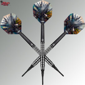 Shot Soft Darts Gnarly Shredda 90% Tungsten Softtip Darts Softdart 20 g