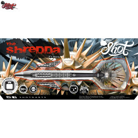 Shot Steel Darts Gnarly Shredda 90% Tungsten Steeltip Darts Steeldart 24 g
