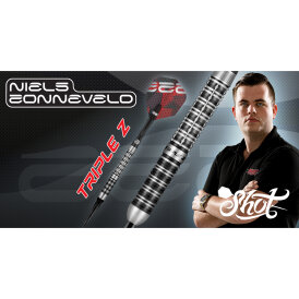 Shot Steel Darts Niels Zonneveld V2 90% Tungsten Steeltip Darts Steeldart