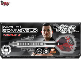 Shot Steel Darts Niels Zonneveld V2 90% Tungsten Steeltip Darts Steeldart