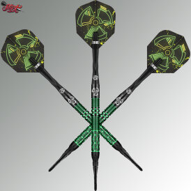 Shot Soft Darts Pro Series Stowe Buntz Buntzy V2 90% Tungsten Softtip Darts Softdart 21 g
