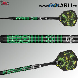 Shot Soft Darts Pro Series Stowe Buntz Buntzy V2 90% Tungsten Softtip Darts Softdart 21 g