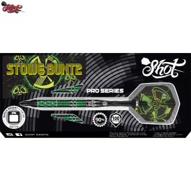Shot Soft Darts Pro Series Stowe Buntz Buntzy V2 90% Tungsten Softtip Darts Softdart 21 g