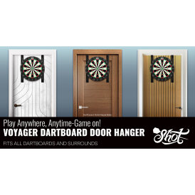 Shot Dart Voyager Dartboard Hanger Türhänger Türhängesystem Türbefestigung