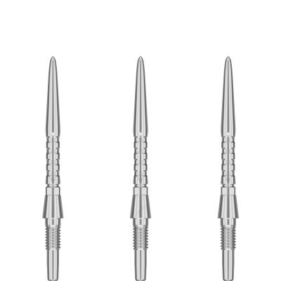 Target Steel Tip SWISS Point Dart Wechsel- Spitzen Schraubspitzen Silber Storm Surge 26 mm