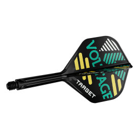 Target Dart K-Flex Flight- Schaftsystem Rob Cross The Voltage patentierten Twist-System im Voltage Design Standard Nr.2 IM Intermediate