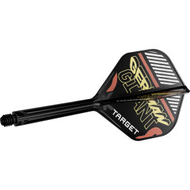 Target Dart K-Flex Flight- Schaftsystem Gabriel Clemens German Giant patentierten Twist-System im German Giant Design Standard Nr.2 M Mittel