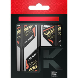 Target Dart K-Flex Flight- Schaftsystem Gabriel Clemens German Giant patentierten Twist-System im German Giant Design Standard Nr.2 M Mittel