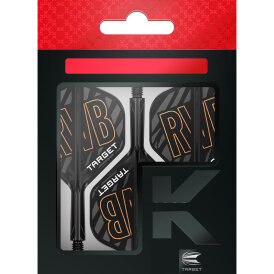 Target Dart K-Flex Flight- Schaftsystem Raymond van Barneveld patentierten Twist-System im RVB Design Standard Nr.2 M Mittel