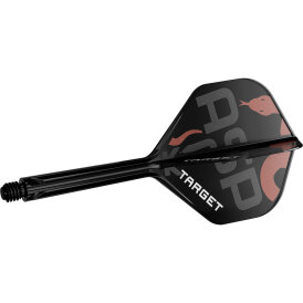 Target Dart K-Flex Flight- Schaftsystem Nathan Aspinall patentierten Twist-System im The ASP Design Standard Nr.2 M Mittel