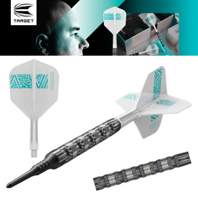 Target Soft Darts SWISS Point Rob Cross 95K 95% Tungsten Softtip Dart Softdart 18 g