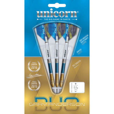 Unicorn Steel Darts Gary Anderson Duo P6 90% Tungsten Steeltip Darts Steeldart