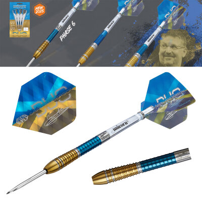 Unicorn Steel Darts Gary Anderson Duo P6 90% Tungsten Steeltip Darts Steeldart