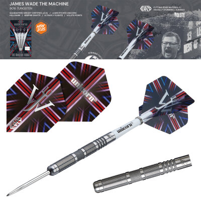 Unicorn Steel Darts James Wade P4 Machine 90% Tungsten Steeltip Darts Steeldart