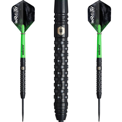 Unicorn Steel Darts Wraith 90% Tungsten Steeltip Darts Steeldart 23 g