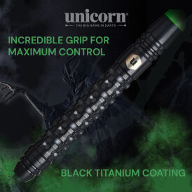 Unicorn Steel Darts Wraith 90% Tungsten Steeltip Darts Steeldart 23 g