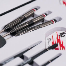 BULL´S Steel Darts Krzysztof Ratajski Generation 2 Black Edition Steeldart Steeltip