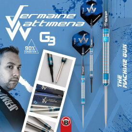 BULLS Soft Darts Jermaine Wattimena G3 90% Tungsten Soft Dart Softdart Softtip 20 g