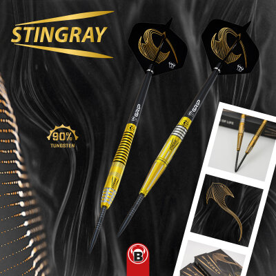 BULLS Steel Darts Stingray ST3 90% Tungsten Steel Dart Steeldart Steeltip