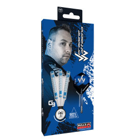 BULLS Steel Darts Jermaine Wattimena G3 90% Tungsten Steel Dart Steeldart Steeltip 22 g
